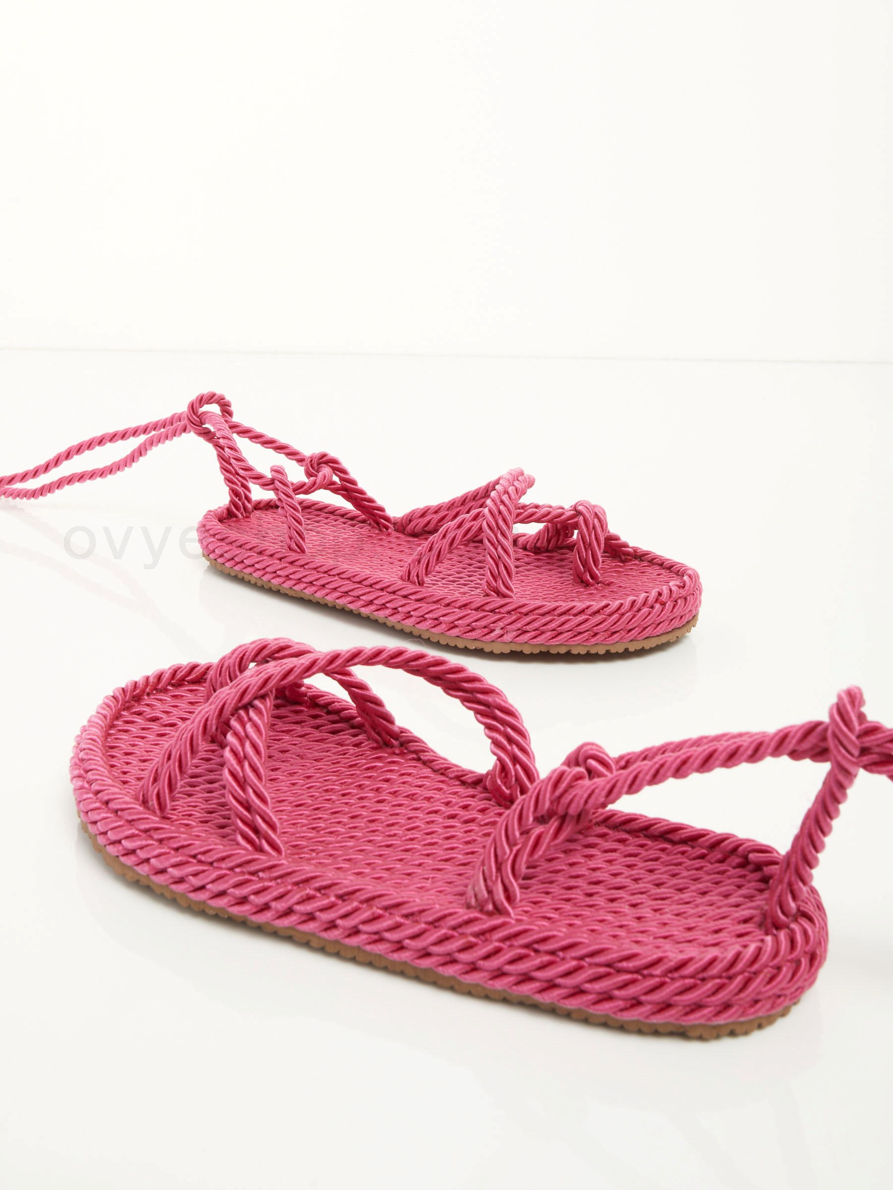 scarpe ovy&#232; saldi Rope Flat Sandals F0817885-0692